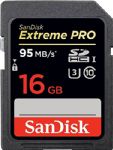 SanDisk Extreme Pro 16GB SDHC UHS-I Card (SDSDXPA-016G-X46)