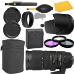 Sigma 70-200mm F2.8 EX DG OS HSM Lens for Nikon + MORE