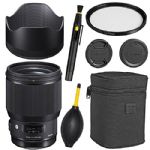 Sigma 85mm f/1.4 DG HSM Art Lens for Nikon + Essential Bundle Kit + 1 Year Warranty