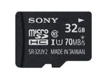 Sony 32gb microSDHC Memory Card (SR32UY2A/TQ)