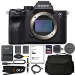 Sony Alpha a7R IV Mirrorless Digital Camera (Body Only) (ILCE7RM4/B) + AOM Pro Starter Bundle Kit