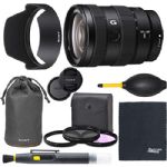 Sony E 16-55mm f/2.8 G: Lens (SEL1655G) + AOM Starter Bundle - International Version
