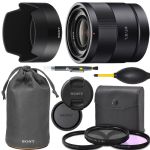 Sony E 24mm f1.8 SEL24F18Z: Sony Sonnar T E 24mm f/1.8 ZA Lens + AOM Pro Kit Combo Bundle - International Version (1 Year AOM Warranty)