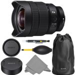 Sony FE 12-24mm f/4 G: Lens (SEL1224G) + AOM Pro Starter Bundle Kit - International Version (1 Year AOM Warranty)