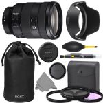 Sony FE 24-105mm f/4 G OSS Lens (SEL24105G) + AOM Pro Kit Combo Bundle - International Version