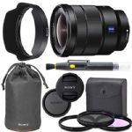 Sony Vario-Tessar T FE 16-35mm f/4 ZA OSS Lens with Sony Lens Pouch + AOM Pro Kit Combo Bundle - International Version (1 Year AOM Warranty)