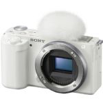 Sony ZV-E10 Mirrorless Camera (Body Only) - White