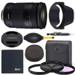 Tamron 18-400mm f/3.5-6.3 Di II VC HLD Lens for Canon EF (AFB028C-700) + AOM Bundle Package Kit - International Version (1 Year AOM Wty)