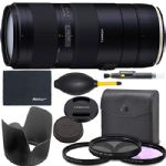 Tamron 70-210mm f/4 Di VC USD Lens for Nikon F (AFA034N-700) + AOM Bundle Package Kit - International Version (1 Year AOM Wty)