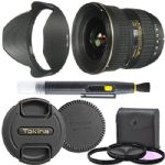 Tokina AT-X 116 PRO DX-II 11-16mm f/2.8 Lens for Canon EF With Original Hood, Lens Brush, Ultraviolet Filter (UV) Polarizing Filter (CPL) Fluorescent Daylight Filter (FL-D)
