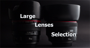 LArge lenses Selection